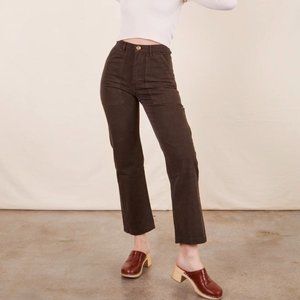 Big Bud Press Espresso Brown Work Pants - Brown Straight Leg Pants